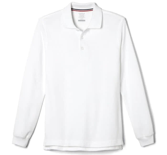 French Toast® - French Toast Unisex School Uniform Long Sleeve Pique Polo - SA9085
