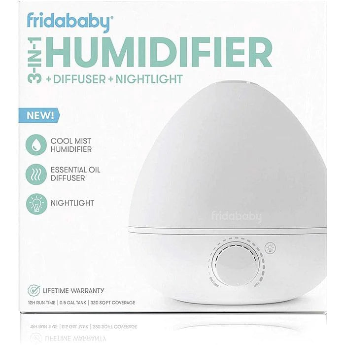 Frida Baby® - Frida Baby Breathe 3-in-1 Humidifier, Diffuser & Nightlight