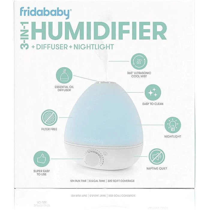 Frida Baby® - Frida Baby Breathe 3-in-1 Humidifier, Diffuser & Nightlight