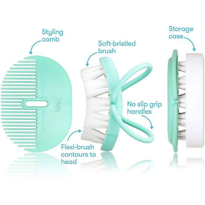 Frida Baby® - Frida Baby Head-Hugging Hair Brush & Comb
