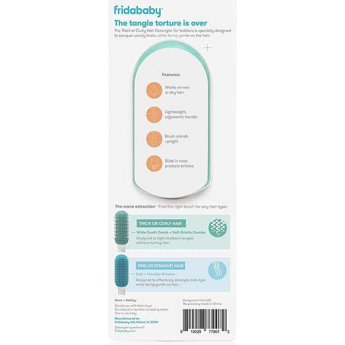 Frida Baby® - FridaBaby Thick or Curly Hair Detangler - Hair Brush