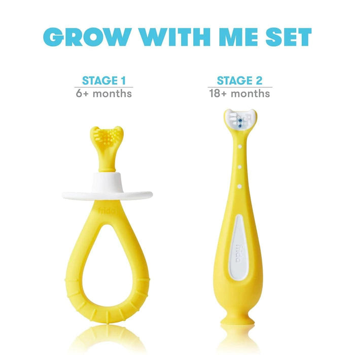 Fridababy - Fridababy Grow-With-Me Training Toothbrush Set
