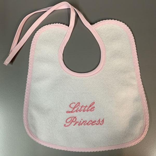 Gaby® - Gaby Terry Cotton Bib "Little Princess" - Made in Italy