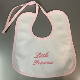 Gaby® - Gaby Terry Cotton Bib "Little Princess" - Made in Italy
