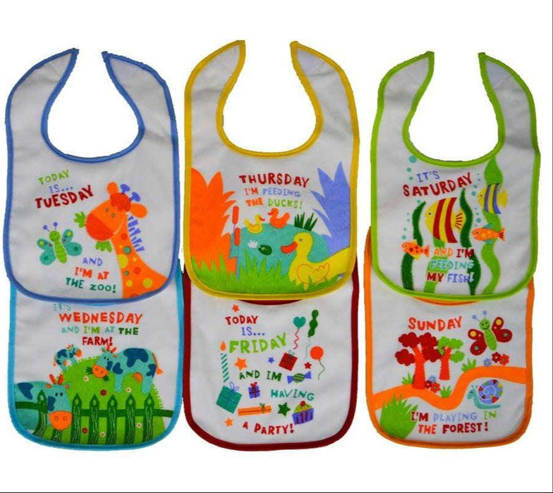 Generic - Baby - Generic - Baby 7 Days of the week Bibs