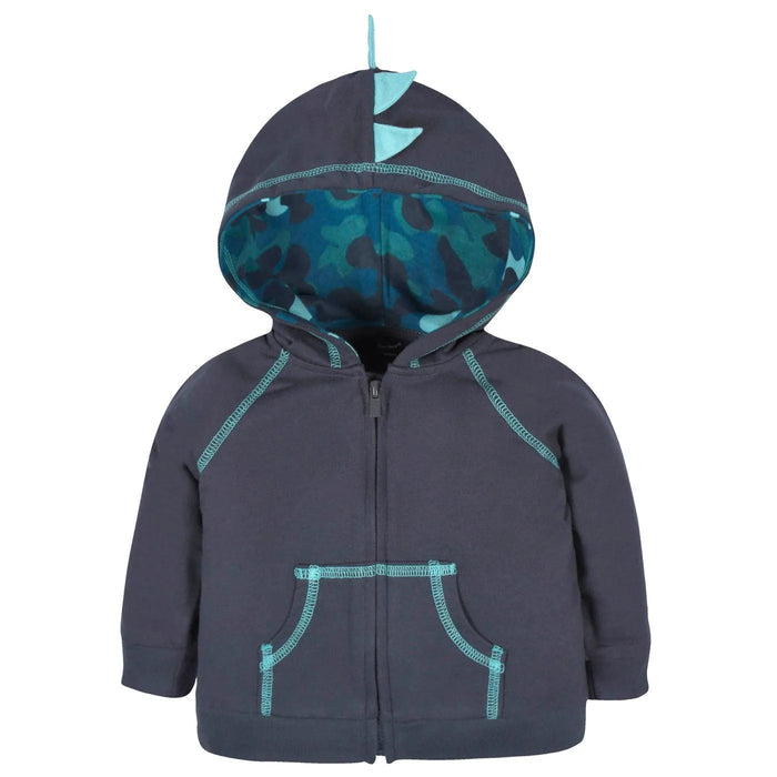 Gerber - Gerber 2-Piece Baby Boys Dino Hoodie & Joggers Set