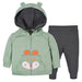 Gerber - Gerber 2-Piece Baby Boys Fox Terry Zip Hoodie & Joggers Set (12-24m)