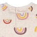 Gerber - Gerber 2-Piece Baby Girls Rainbow Peplum Top & Leggings Set