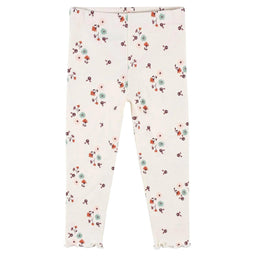 Gerber - Gerber 3-Pack Toddler Girls Green Floral Leggings (2-5t)