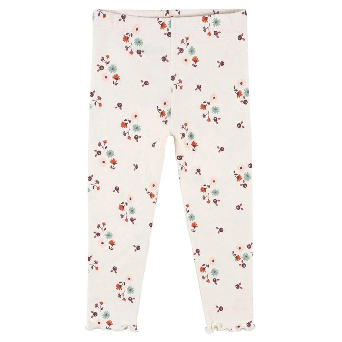 Gerber - Gerber 3-Pack Toddler Girls Green Floral Leggings (2-5t)
