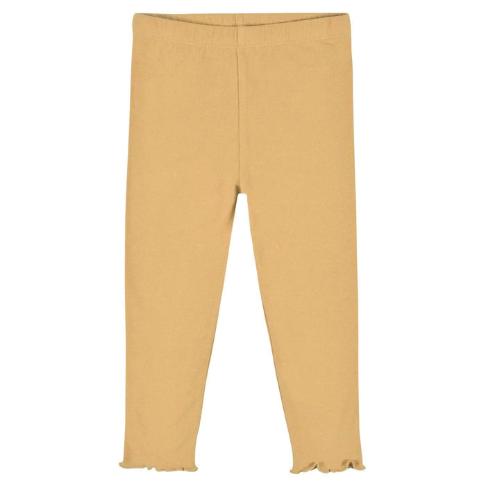 Gerber - Gerber 3-Pack Toddler Girls Yellow Floral Leggings (2-5t)