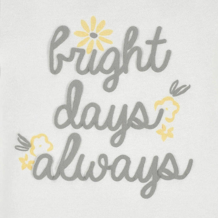 Gerber - Gerber 3-Piece Baby Girls Happy Onesies®Bodysuits & Pant Set