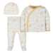 Gerber - Gerber 3-Piece Take Me Home Set Shirt, Pant and Cap - Animals (0-6m)