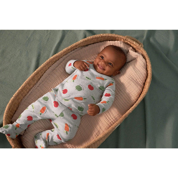 Gerber - Gerber 3-Piece Take Me Home Set Shirt, Pant and Cap -Vegetables (0-6m)