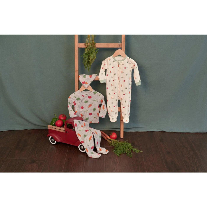 Gerber - Gerber 3-Piece Take Me Home Set Shirt, Pant and Cap -Vegetables (0-6m)