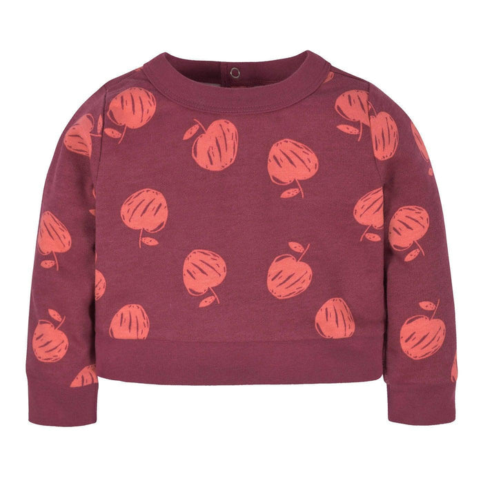 Gerber - Gerber 3-Piece Toddler Girls Apples Top,Tutu, & Legging Set (2-5t)