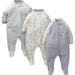 Gerber - Gerber 3pk. Boys Sleepers - Cuddly Sheep - Newborn