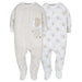 Gerber - Gerber 4-Pack Baby Neutral Clouds & Elephant Sleep 'n Plays NB