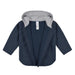 Gerber - Gerber Baby Boys Navy Quilted Hooded Jacket (12-24m)