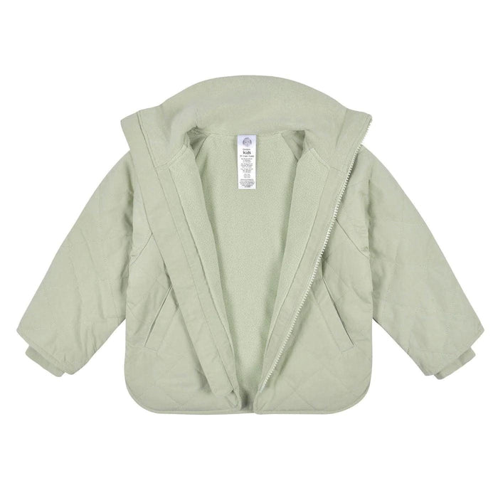 Gerber - Gerber Baby Girl 1-Piece Jacket in Green (12-24m)