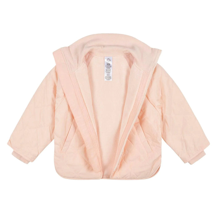 Gerber - Gerber Baby Girl 1-Piece Jacket in Pink (12-24m)