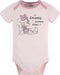 Gerber - Gerber Disney unisex-baby Minnie Mouse 3-Pack Short Sleeve Onesies Bodysuits