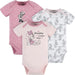 Gerber - Gerber Disney unisex-baby Minnie Mouse 3-Pack Short Sleeve Onesies Bodysuits