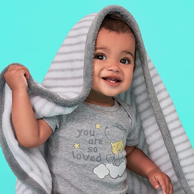 Gerber - Gerber Disney unisex-baby Winnie the Pooh 3-Pack Short Sleeve Onesies Bodysuits