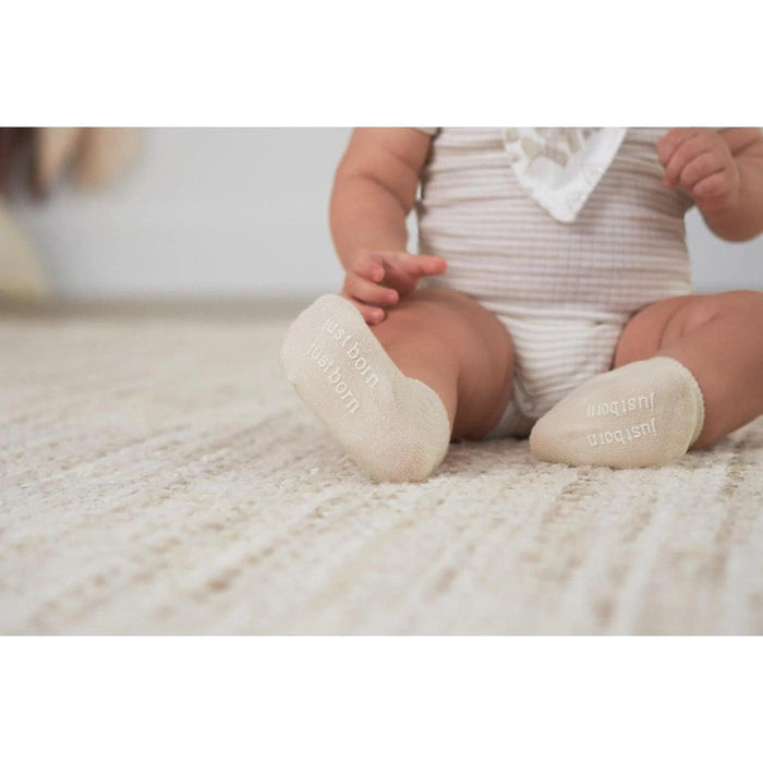 Gerber - Gerber Just Born 6-Pack Baby Boys Desert Cactus Socks 0-12m