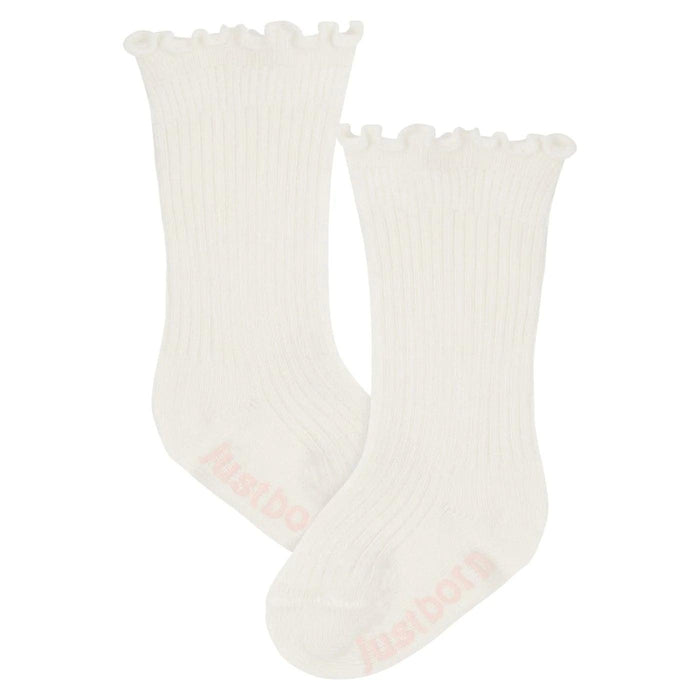 Gerber - Gerber Just Born 6-Pack Baby Girls Vintage Floral Socks 0-12m