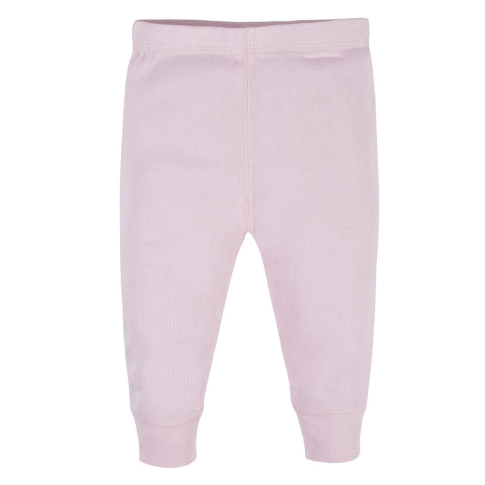 Gerber - Gerber® 4-Pack Baby Girls Pink & Black Active Pants