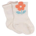 Gerber - Gerber® 6-Pack Baby Girls Flower Pot Organic Wiggle Proof Socks 12M