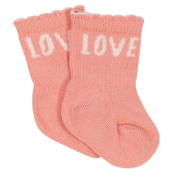 Gerber - Gerber® 6-Pack Baby Girls Flower Pot Organic Wiggle Proof Socks 12M