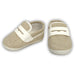 Gianfranca® - Baby Boy Sand Baptism Shoes - Made in Italy