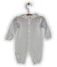 Gianfranca® - Baby Boy White knit Tricot Baptism Outfit with Hat