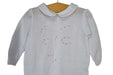 Gianfranca® - Baby Girl White knit Tricot Baptism Outfit with Hat