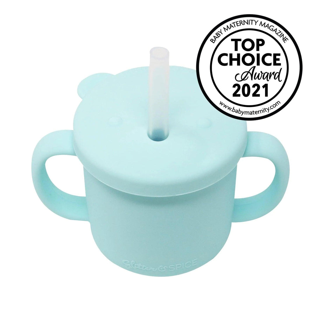 Glitter and Spice - Glitter and Spice Grow With Me Silicone Bear Cup