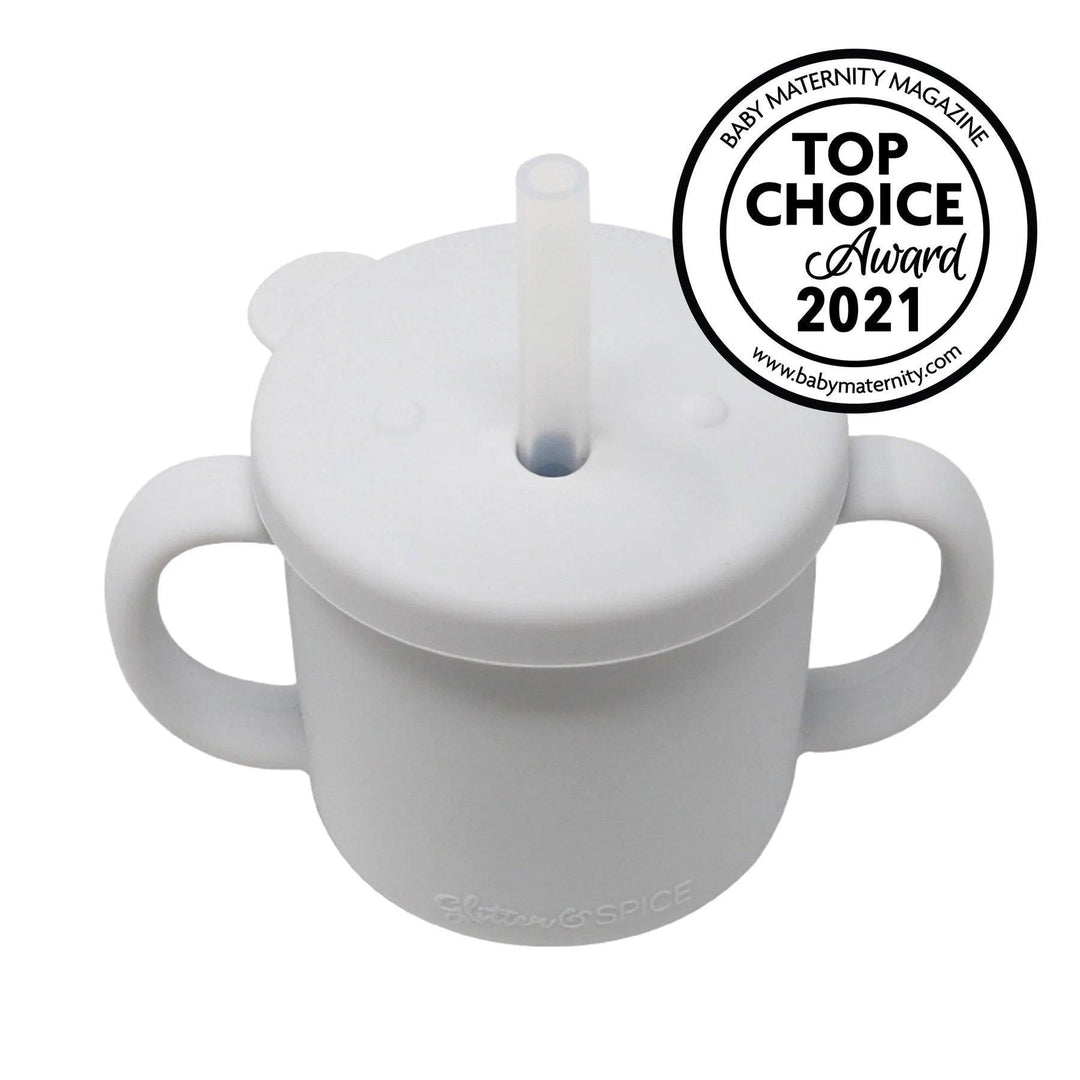 Glitter and Spice - Glitter and Spice Grow With Me Silicone Bear Cup