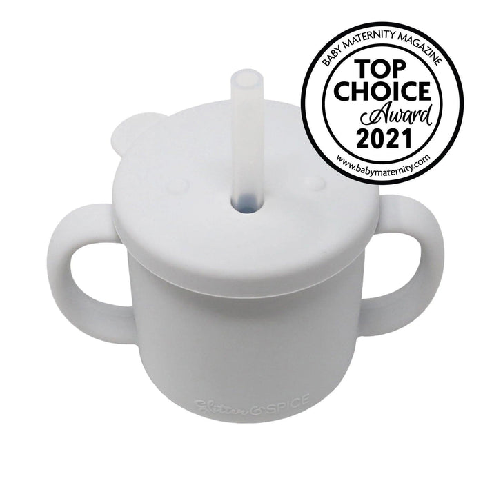 Glitter and Spice - Glitter and Spice Grow With Me Silicone Bear Cup