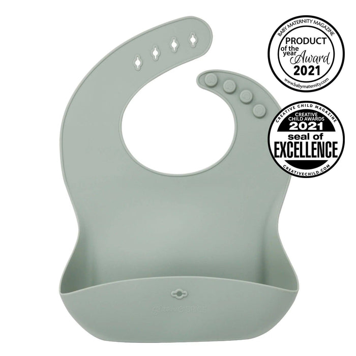 Glitter and Spice - Glitter and Spice Silicone Food Bib