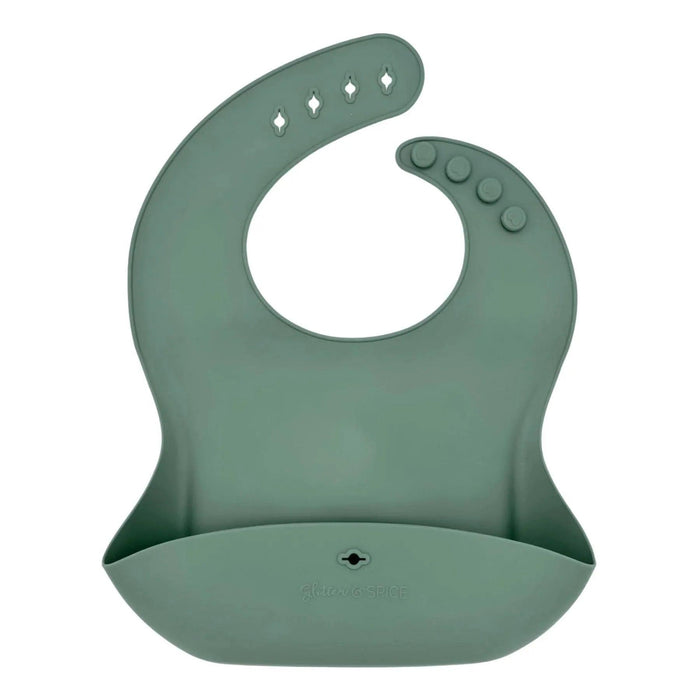 Glitter and Spice - Glitter and Spice Silicone Food Bib