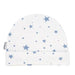 Goldtex - Kushies Baby Cap, 1-3m - Blue Scribble Stars