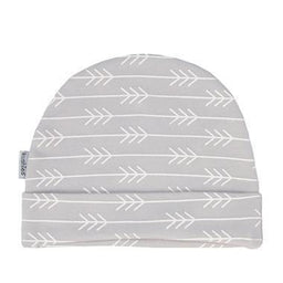Goldtex - Kushies Baby Cap, 1-3m - Heather Grey Stripe