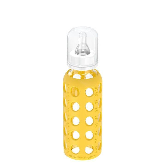Goldtex - LifeFactory 9oz Glass Baby Bottle