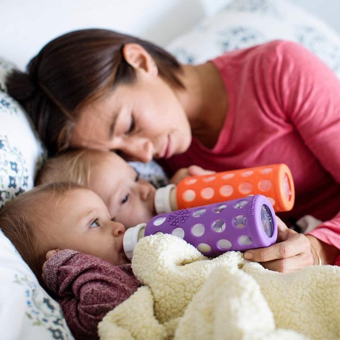 Goldtex - LifeFactory 9oz Glass Baby Bottle