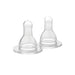Goldtex - LifeFactory Silicone Nipples For 4oz & 9oz Glass Bottles-2 Pack