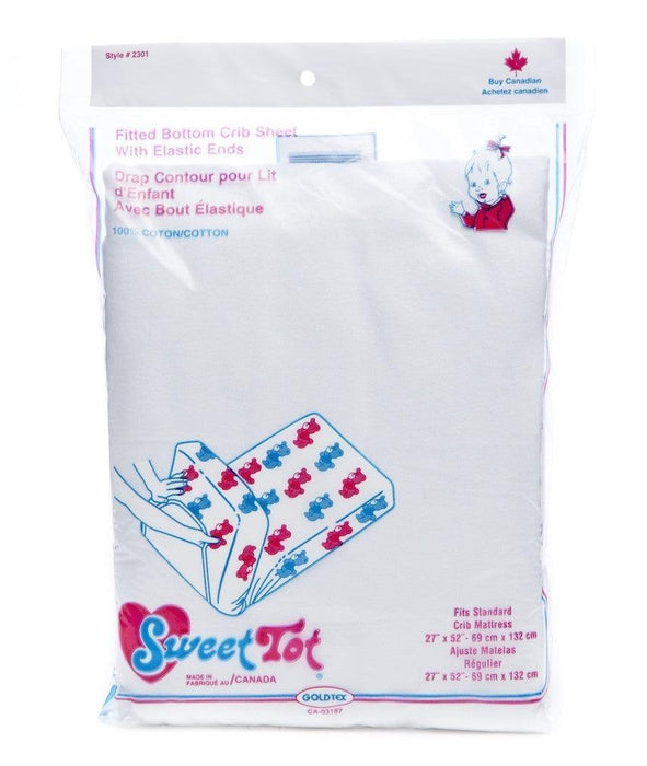 Goldtex® - Goldtex Fitted Crib Sheet │100% Cotton