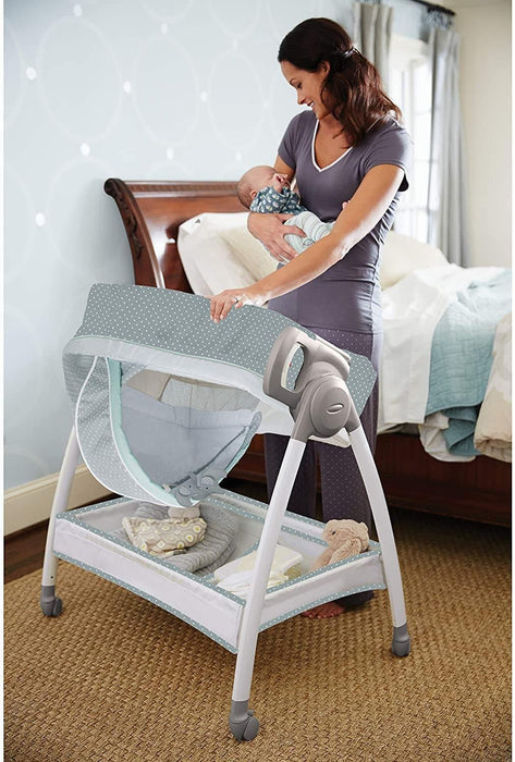 Bassinet with changing station deals