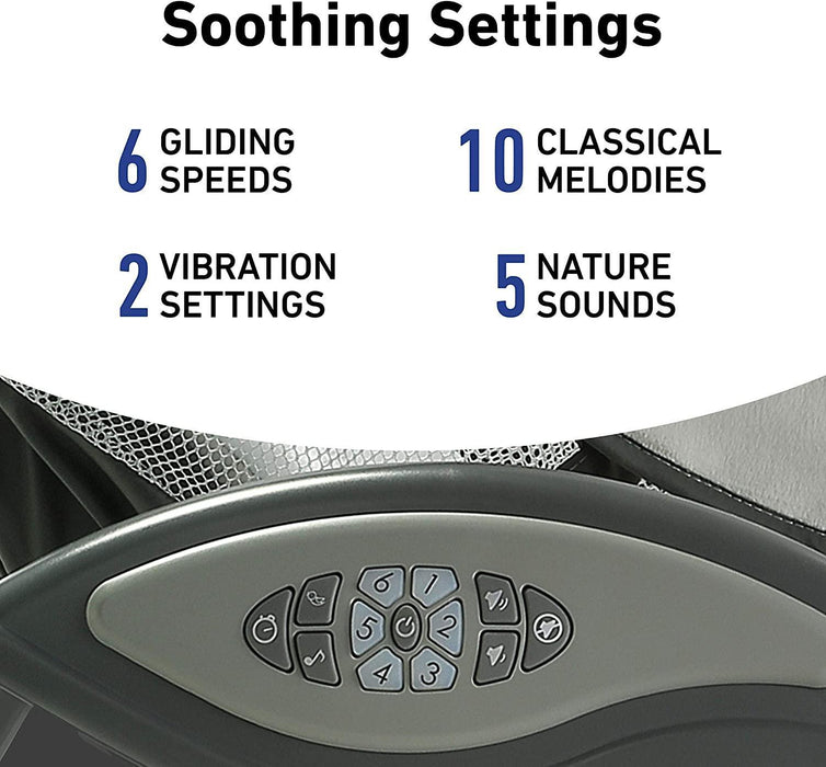 Graco® - Graco DuoGlider Gliding Swing – Converts to Rocker with One-Hand Recline