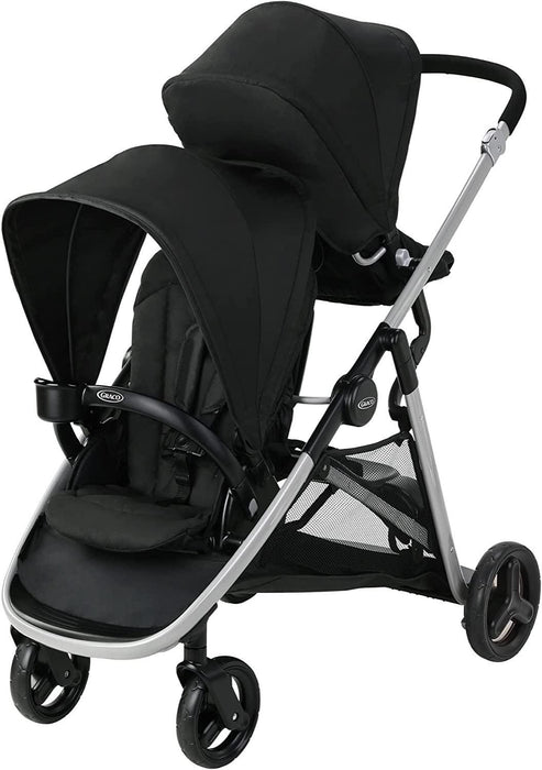 graco ready2grow lx double stroller lightweight double stroller gotham Graco Ready2Grow 2.0 Stroller